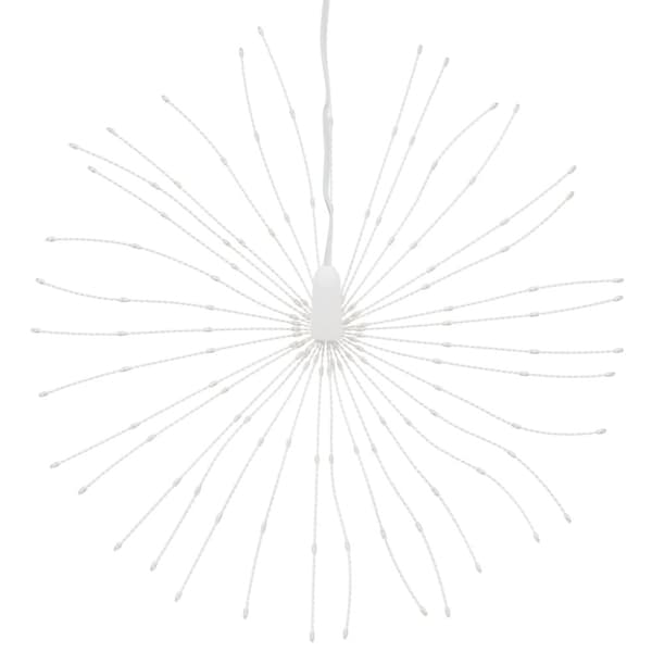 Julbelysning 4 st 140 LED blå 17 cm