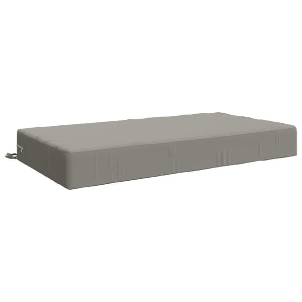 Sittkudde SOEST 100% Polyester Grå 120 x 60 x 15 cm
