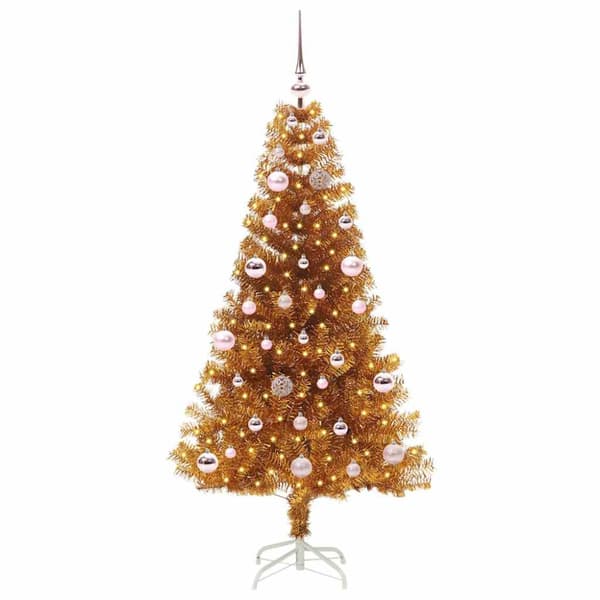 Julgran Guld 150 cm PET