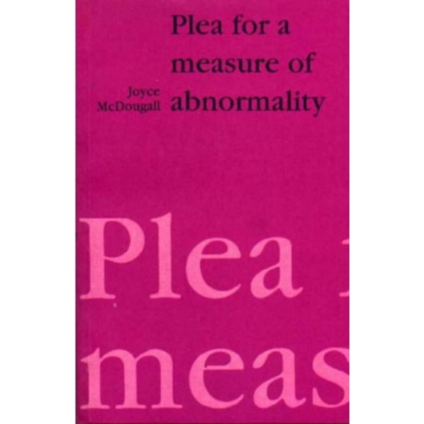 Plea for a Measure of Abnormality (häftad, eng)
