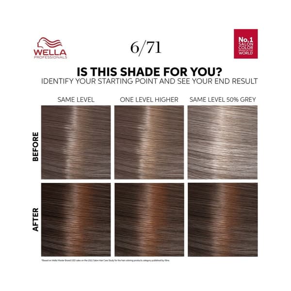 Wella Color Touch Deep Browns 6/71 Medium Maple Brown