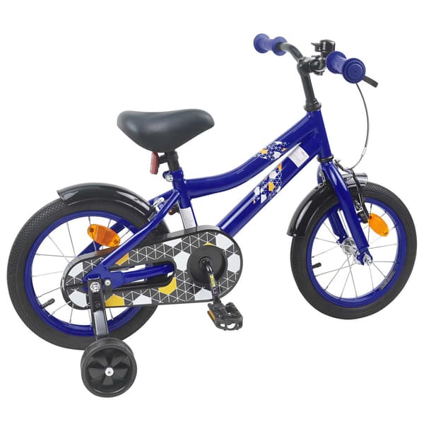 Barncykel 12 Tum för 2-4 åringar Mörkblå
