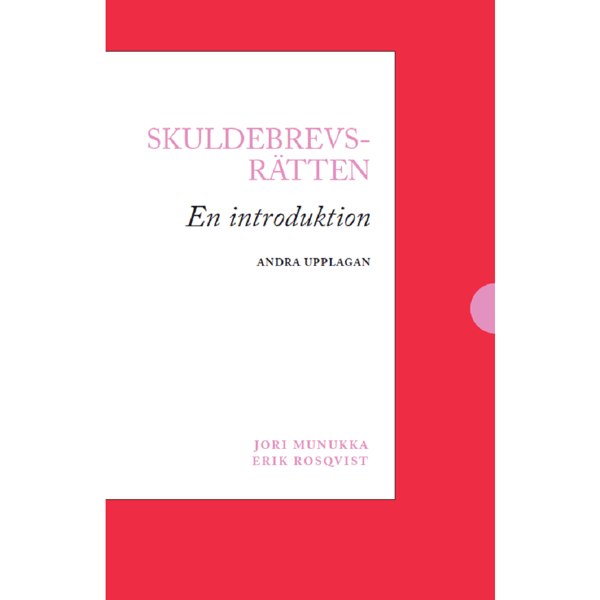Skuldebrevsrätten : en introduktion (häftad)
