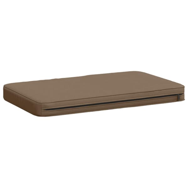 2-delade Bänk Kuddar VUGHT 2 st 100% Polyester Taupe