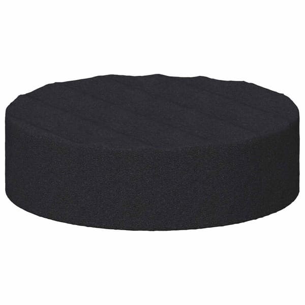 Möbelkuddar 2 pcs Svart Ø 14 x 4 mm EVA