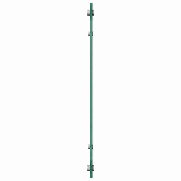 Köksskydd 2 pcs Vit 70 x 60 cm härdat glas