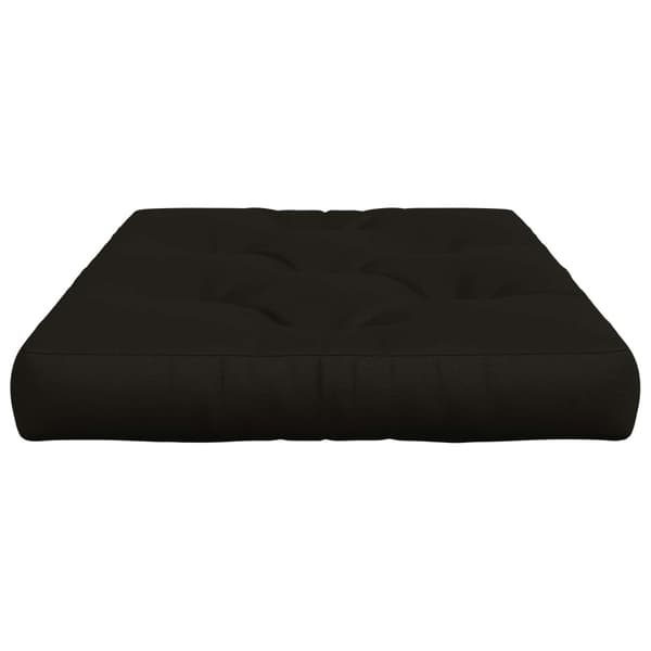 Pallkudd VIANEN 100% Polyester Svart 120 x 80 x 12 cm