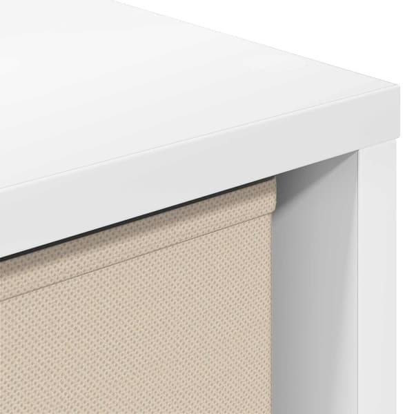 Sideboard med låda Vit 59,5 x 27 x 57 cm