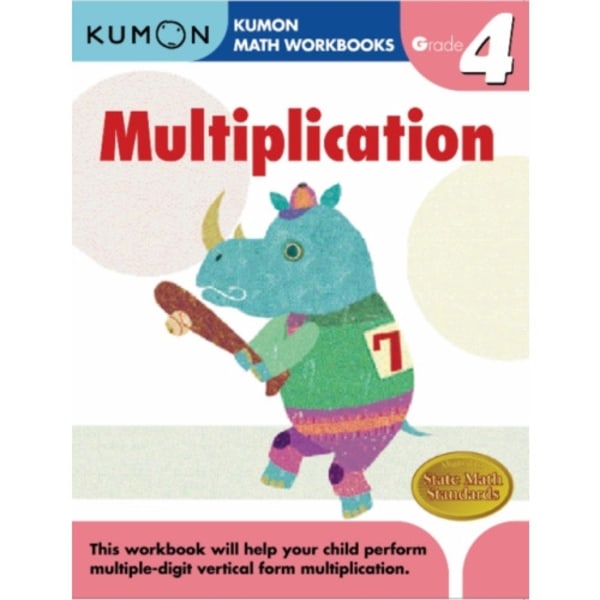 Kumon Grade 4 Multiplication (häftad, eng)