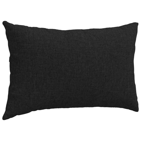 Sofakuddar 2 pcs Svart 50 x 30 cm tyg