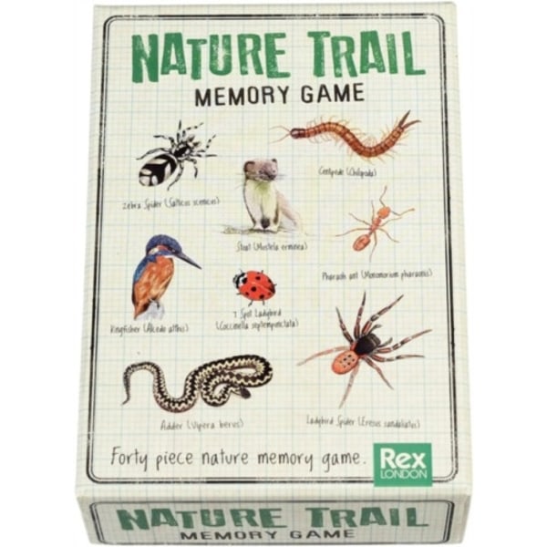 Memory game (40 pieces) - Nature Trail (häftad, eng)