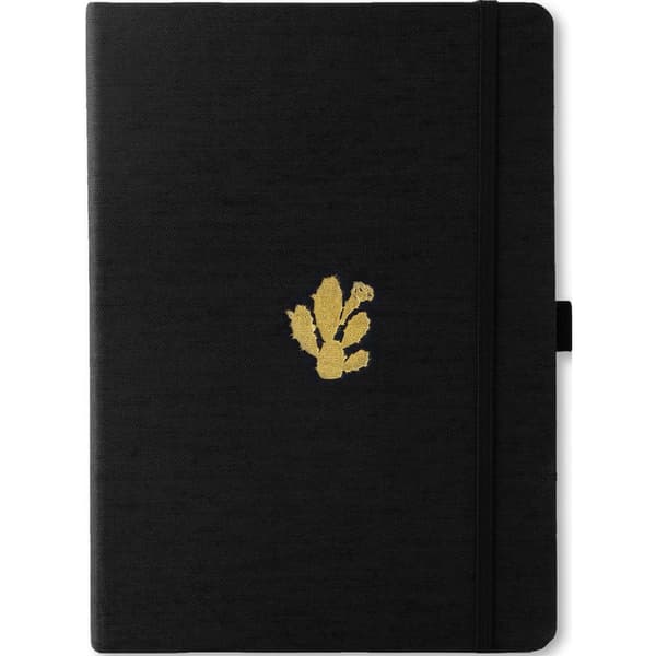 Dingbats* Pro B5 Plain - Black Cactus Notebook