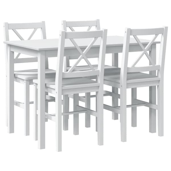 Matgrupp 5 delar vit