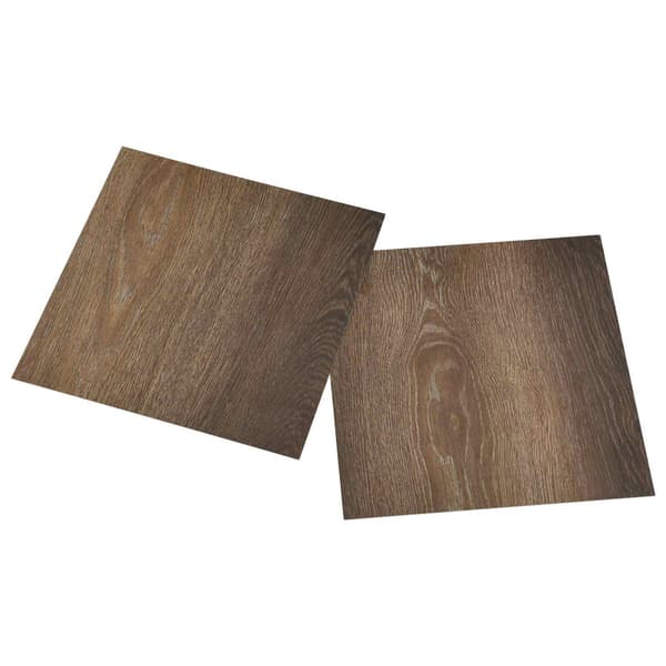 Golvplankor 55 pcs Brun 5,11 m² PVC