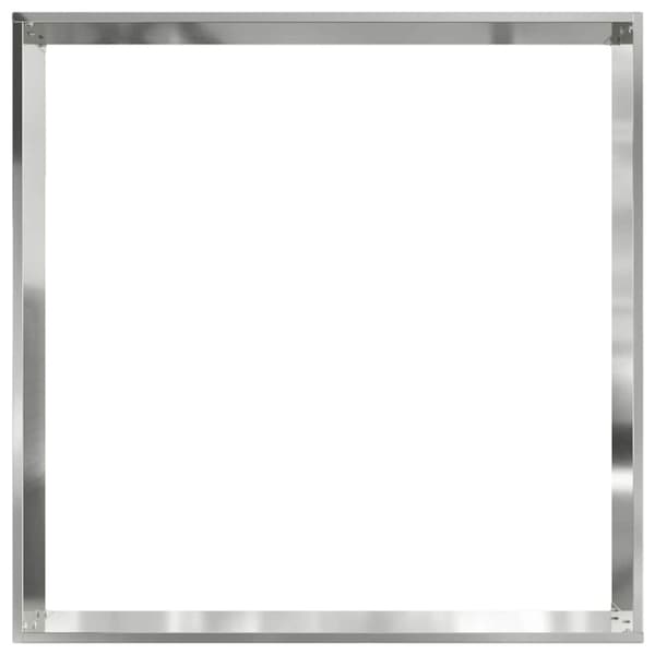 Kant för gräsmatta 6 pcs Silver 60 x 60 x 13 cm