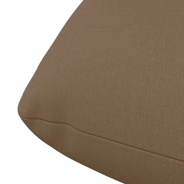 Sittkuddar VIANEN 4 st 100% Polyester Taupe 50 x 50 x 12 cm