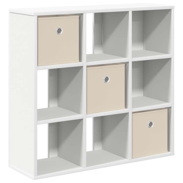 Sideboard med låda Vit 73,5 x 24 x 69,5 cm