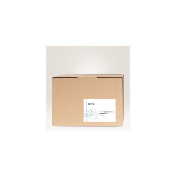 Etikett AVERY 210x148mm 200/fp
