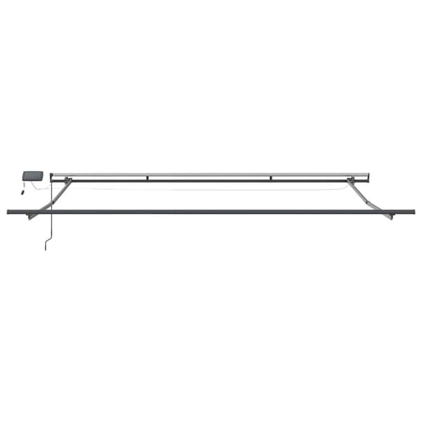Markisram Antracit 450 × 350 cm Aluminium