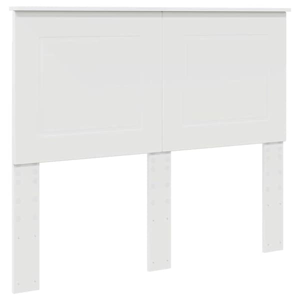 Huvudgavel Vit 100 cm Konstruerat trä