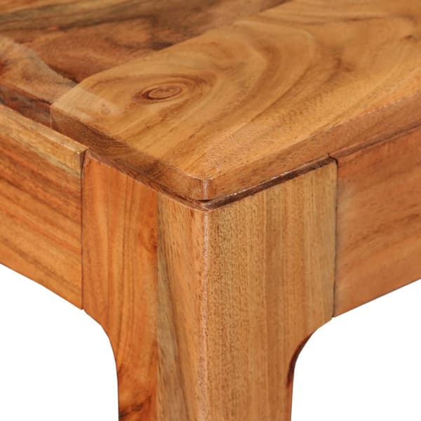 Matbord massivt trä 118x60x76 cm