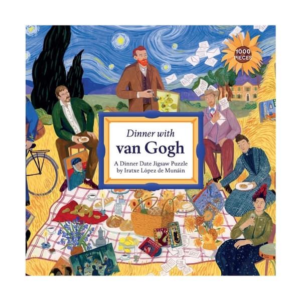 Pussel Dinner with van Gogh 1000 bitar