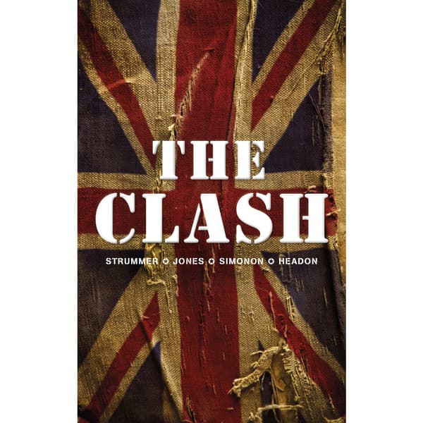 The Clash: Strummer, Jones, Simonon, Headon (bok, danskt band)