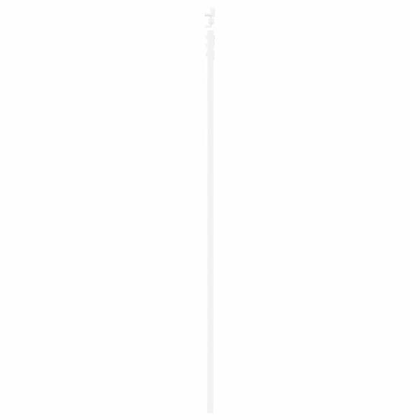 Skjutdörr 93 x 232 cm Konstruerat trä Vit