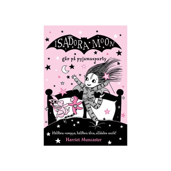 Isadora Moon går på pyjamasparty (inbunden)