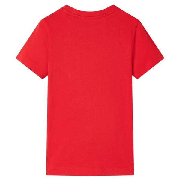 T-shirt för barn röd 140