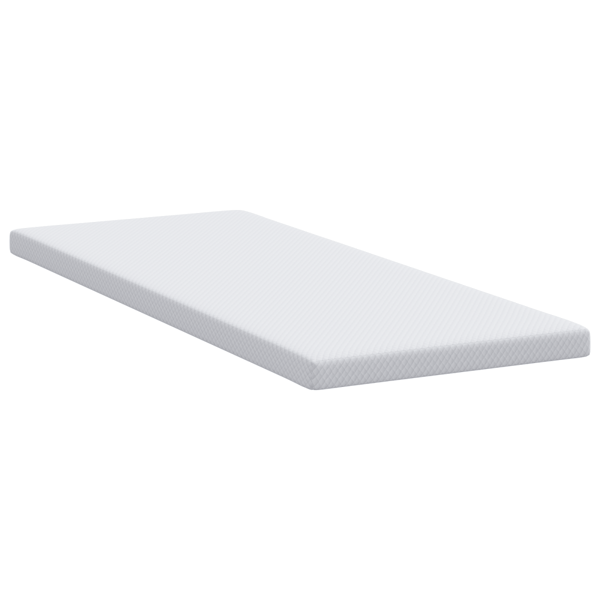 Memory foam madrass toppers 80 x 200 cm Thick Mjuk Vit