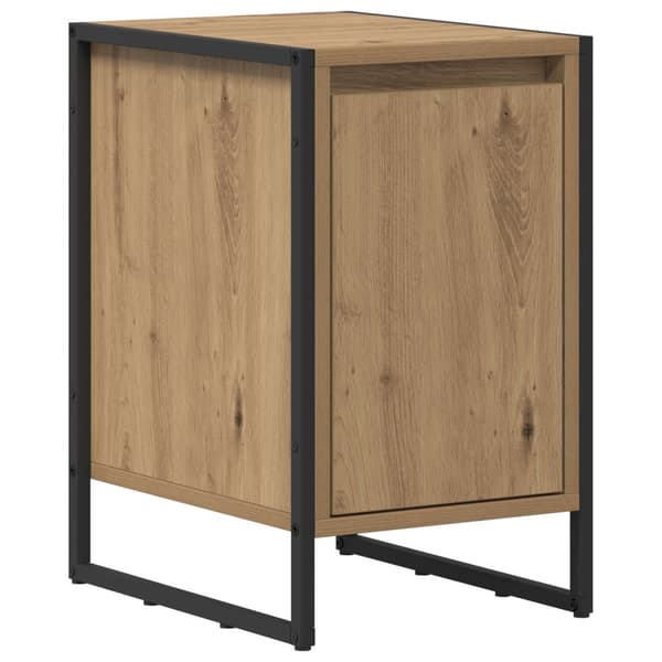 Sängbord 2 pcs Artisan Ek 39,5 x 30 x 50 cm Konstruerat trä