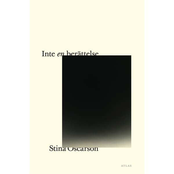 Inte en berättelse (bok, danskt band)