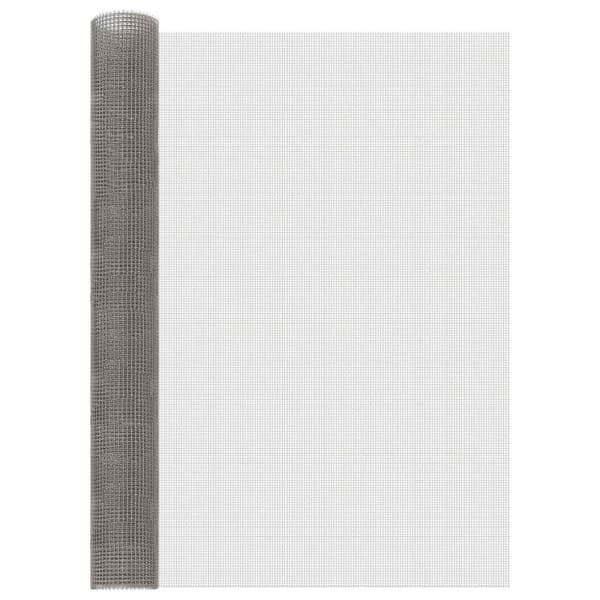 Nätduk 100 x 1000 cm 3 Mesh Rostfritt stål 201 Silver
