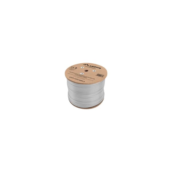 Lanberg bulkkabel - 305 m - pantone cool gray 5C