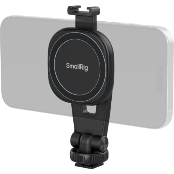 SmallRig 5283 AC-10 Attachable Phone Clamp with Cold Shoe Mount