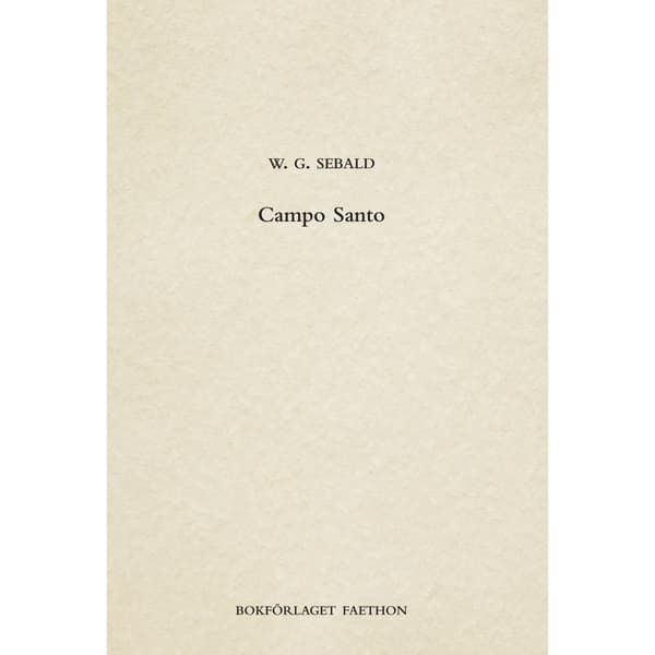 Campo Santo (inbunden)