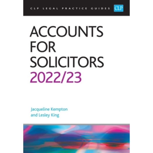 Accounts for Solicitors 2022/2023 (häftad, eng)