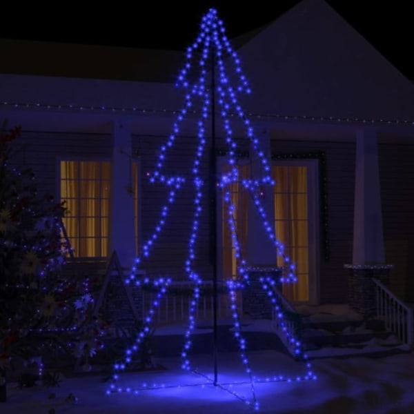 Ljuskon för julgran 360 LED inne/ute 143x250 cm