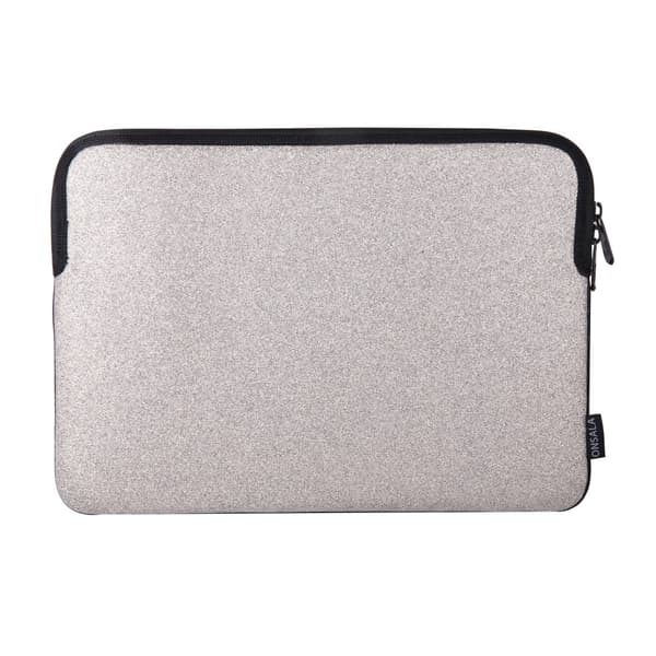 Sleeve Glitter 13/14" Silver