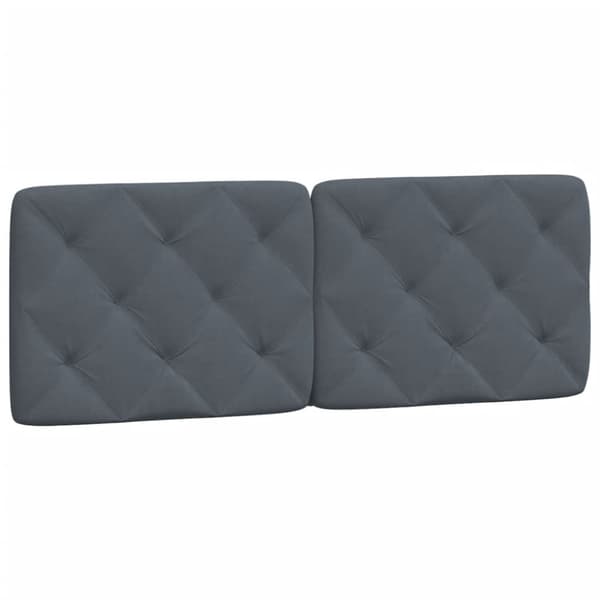 Bed Frame without Mattress Dark Grey 140x200 cm Velvet