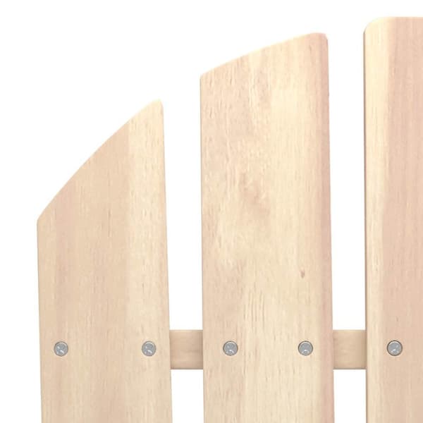 Adirondackstol 2-sits massivt granträ
