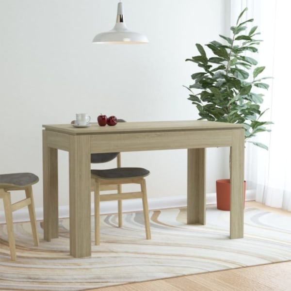 Matbord sonoma-ek 120x60x76 cm konstruerat trä
