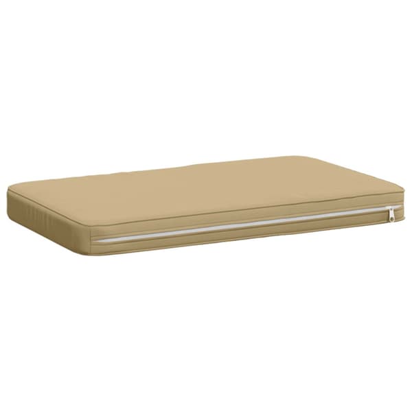2-delade Bänk Kuddar VUGHT 2 st 100% Polyester Beige