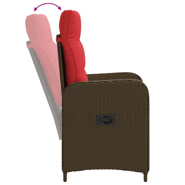 Utomhusmatbord 3 pcs konstrotting