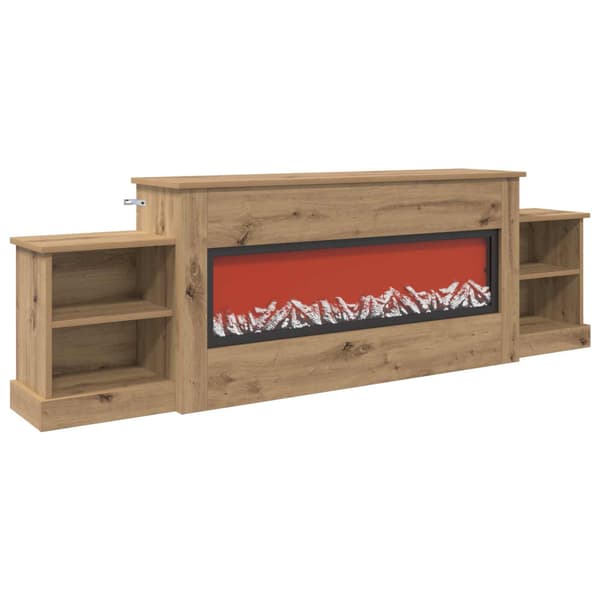 Elektrisk eldstad Artisan-ek 177 x 30 x 56,5 cm Konstruerat trä