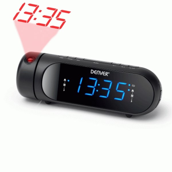 Klockradio Projektion Dubbla alarm CPR-700