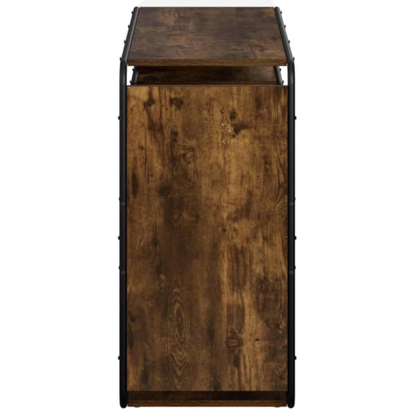 Sideboard Rökt ek 98 x 37,5 x 75,5 cm Konstruerat trä