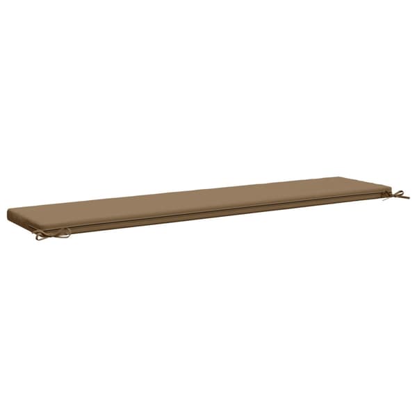 2-delade Bänk Kuddar SOEST 2 st 100% Polyester Taupe