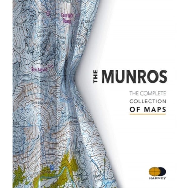 The Munros, The Complete Collection of Maps (inbunden, eng)